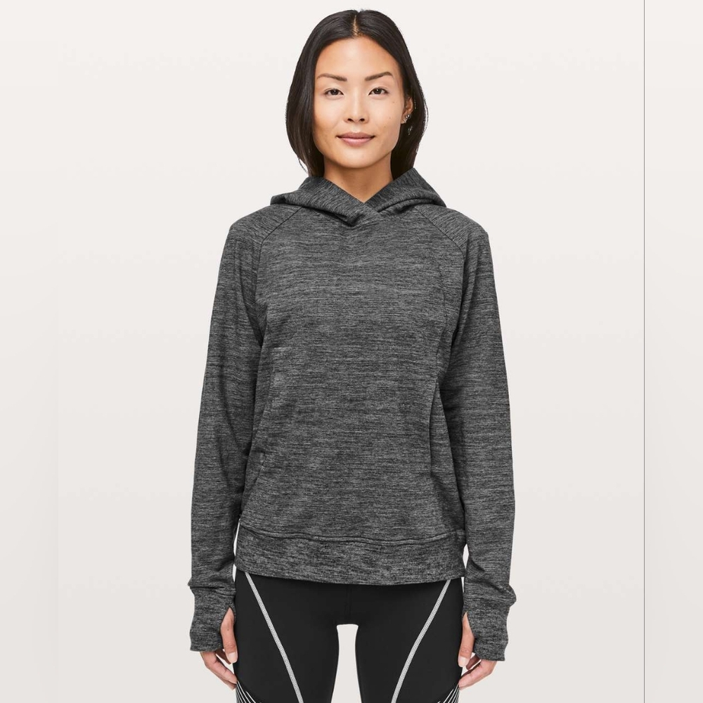 # 505 Lululemon Scuba Pullover Heathered Core Dark Grey